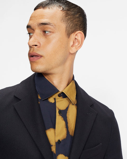 <P>Plain Flannel Blazer</P>